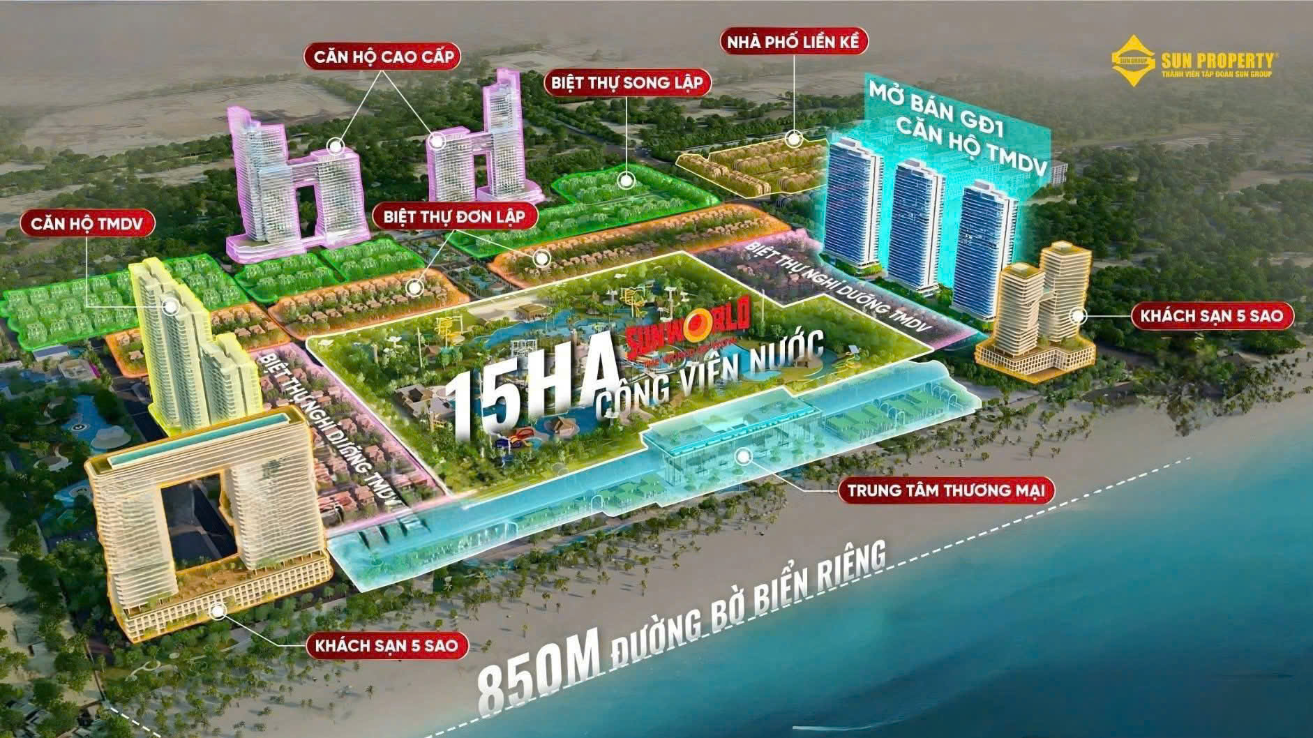 Tổng thể Ra mắt dự án Blanca City Sun Vũng Tàu